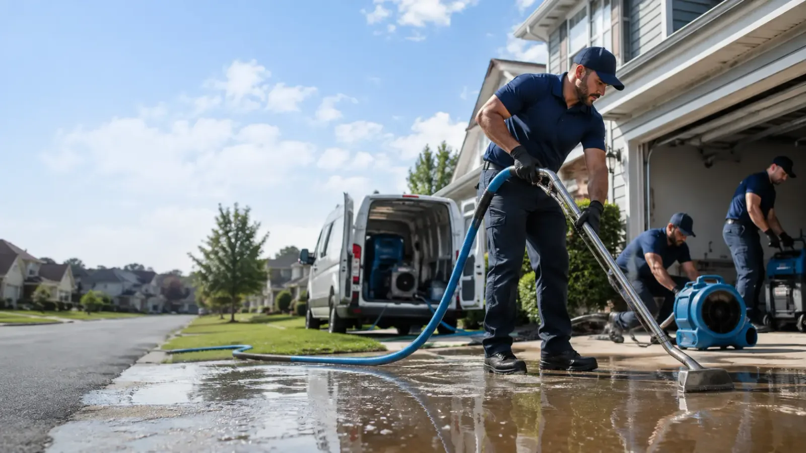 Flood Damage Restoration in Rose, OK